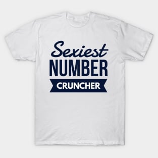 Accountant Sexiest Number Cruncher T-Shirt